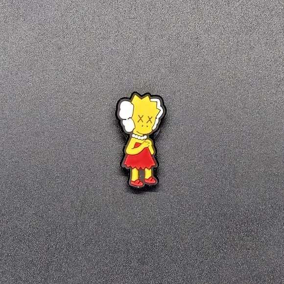 CROCS Other - (5/$15) Lisa Simpson Kaws Croc Charm